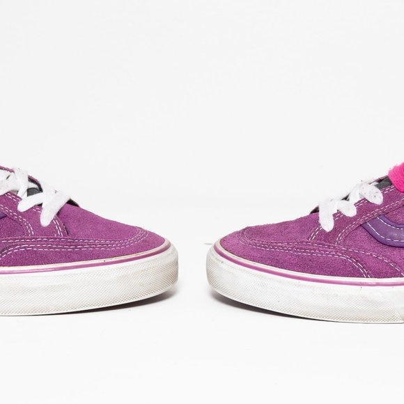 Vintage Vans Holder Mid TB4R Purple Suede Skate - Picture 9 of 13